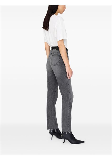 t-shirt cohen paris stencil donna ivory ANINE BING | A-08-11518IVY1